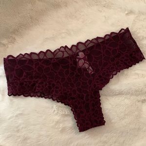 Victoria’s Secret pink panty, extra low rise cheekster - NWT - Medium